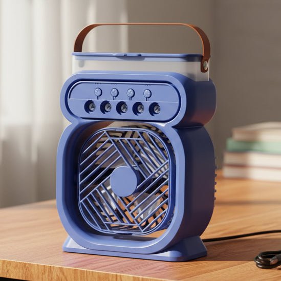 COOLFLEX – Ventilatore a sospensione pratico con luce per viaggiare