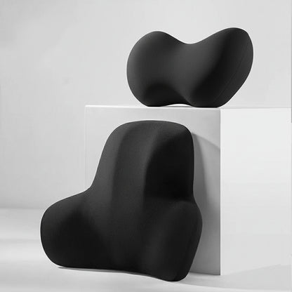 AUTOERGON – Memory Foam Auto-Nacken- & Lendenstütze für ergonomischen Sitzkomfort