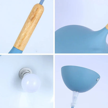COLORNORD – Lampada a sospensione nordica colorata minimalista