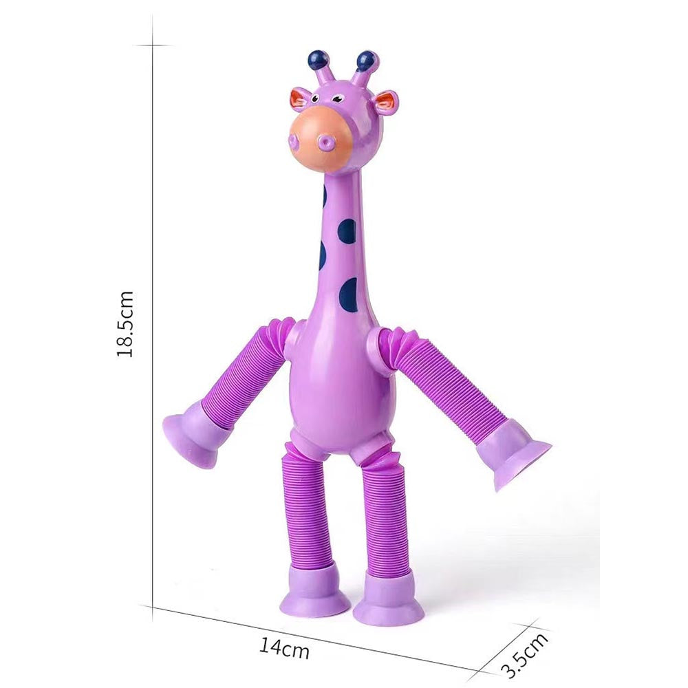 FlexiGiraffe – Dehnbares Saugnäpftassenspielzeug für kreative Kinder