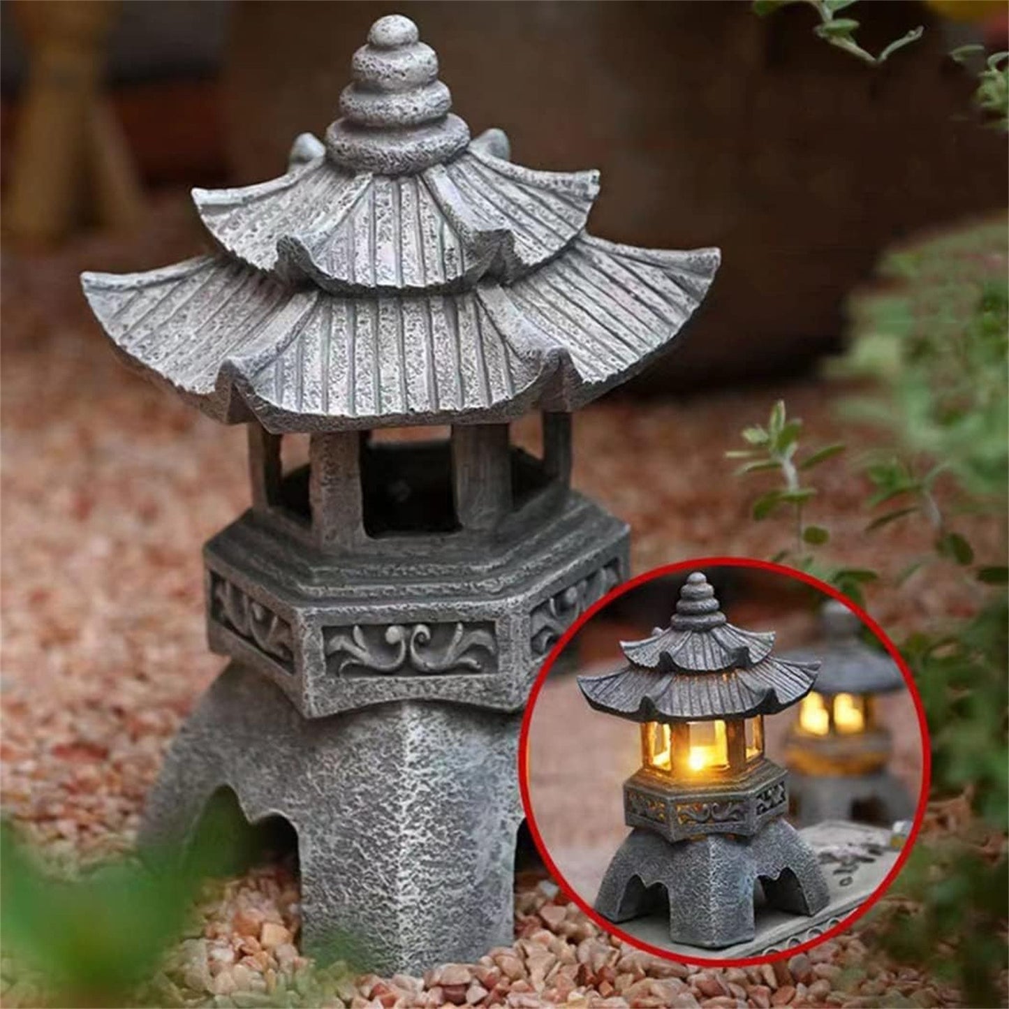 GLOWVEX – Outdoor Solar Lantern for Atmospheric Garden Evenings
