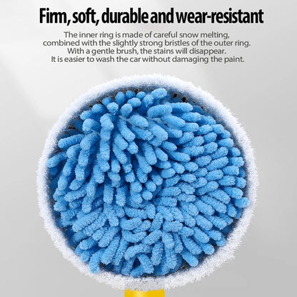 PowerClean 360° car wash set - Rotating, water-powered brush