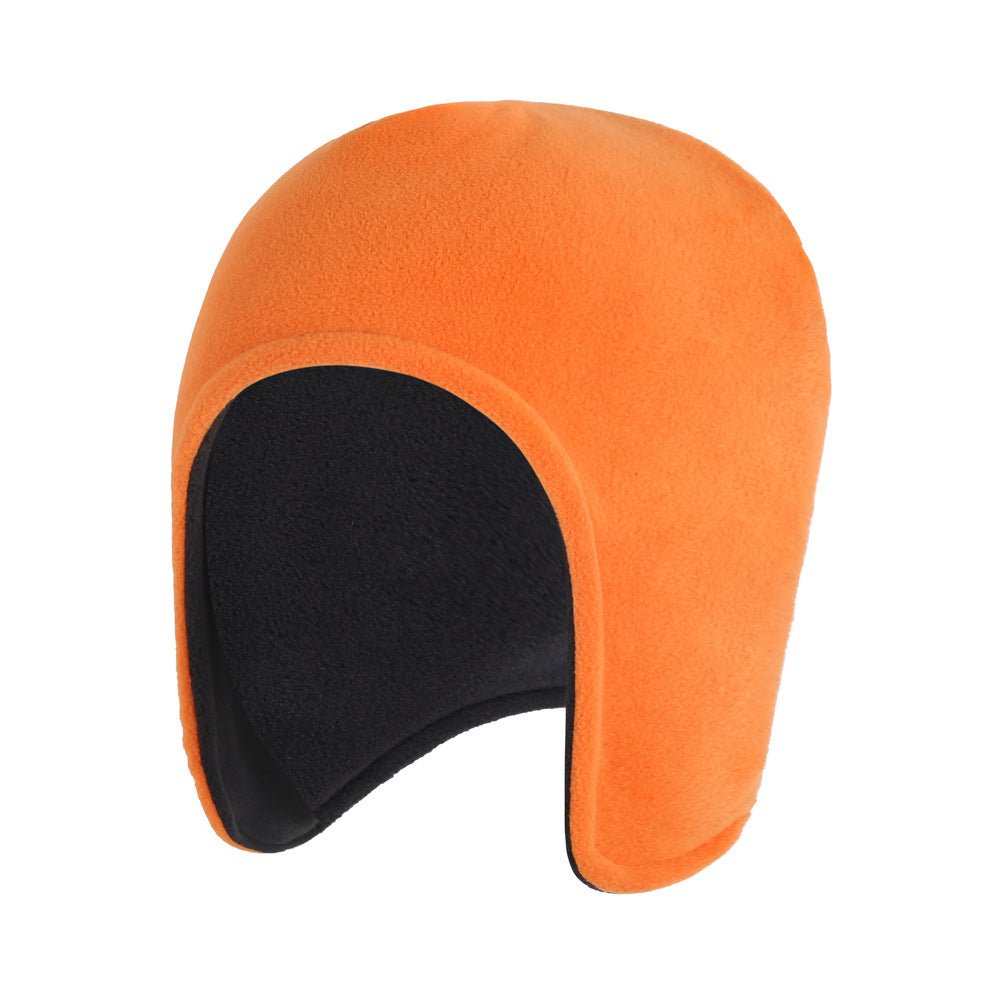CYCLOTHERM – Gorro doble de forro polar con protección para orejas para ciclismo al aire libre y deportes de invierno