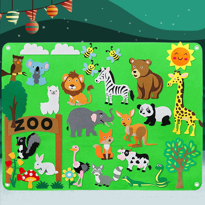 ImagiFelt Playboard – Juego táctil creativo para niños para fomentar la imaginación