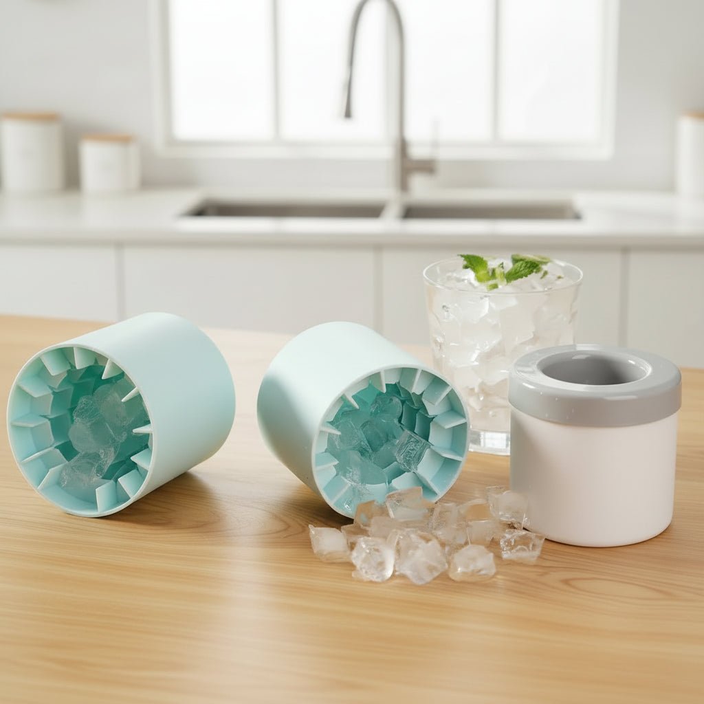 CYLINDICE – Molde cilíndrico de silicona para cubitos de hielo perfectos