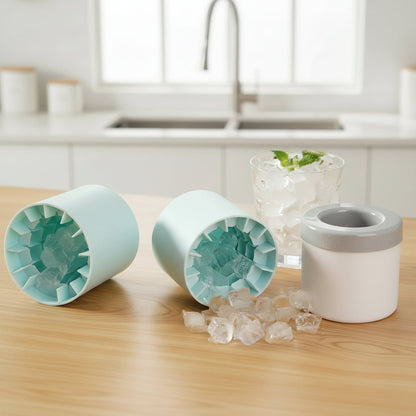 CYLINDICE – Molde cilíndrico de silicona para cubitos de hielo perfectos