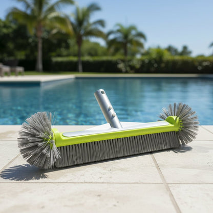 POOLBRUSH – Brosse en aluminium pour piscine, pour murs et coins