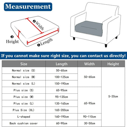 JACQUARDFIT – Elastischer Jacquard-Sofabezug für Sitzkissen & Rundumschutz