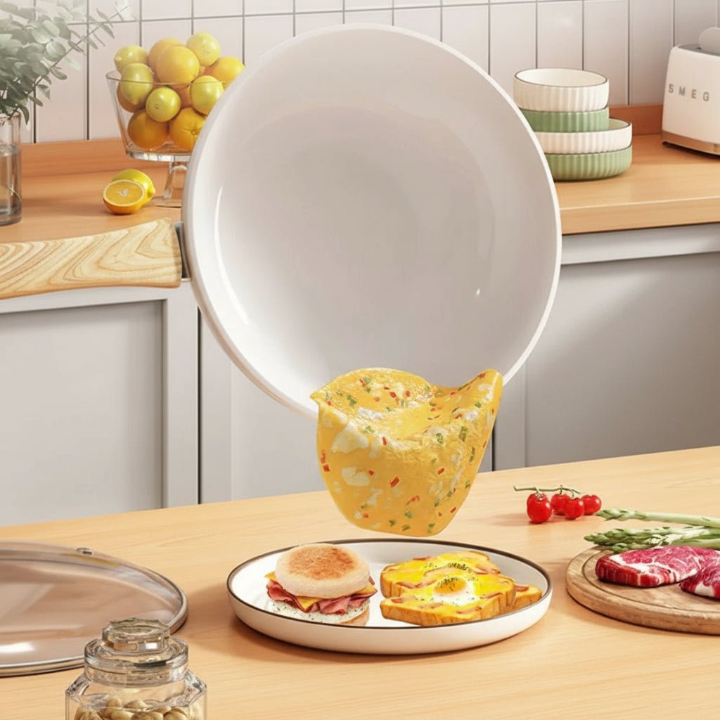 CERAMIQON – 30 cm Keramik-Antihaftpfanne mit tiefer Form für Gas- & Induktionsherde