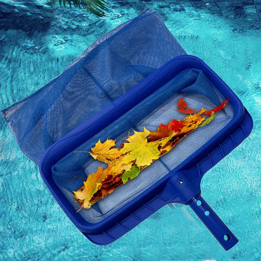 LEAFRAKE – Épuisette professionnelle pour piscine avec filet profond