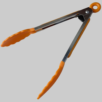 COOKTONG - Pinza de cocina y para servir con mango antideslizante para un agarre preciso y trabajo cómodo en la cocina