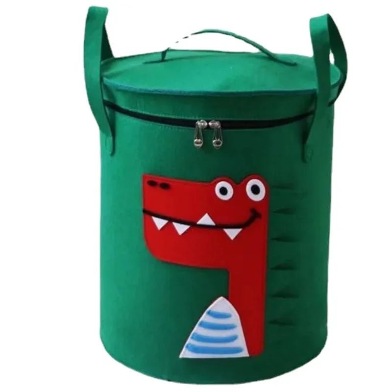 Sac de rangement pour jouets Felt - étanche à la poussière & amovible pour le rangement de la chambre d'enfant