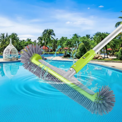 POOLBRUSH – Brosse en aluminium pour piscine, pour murs et coins