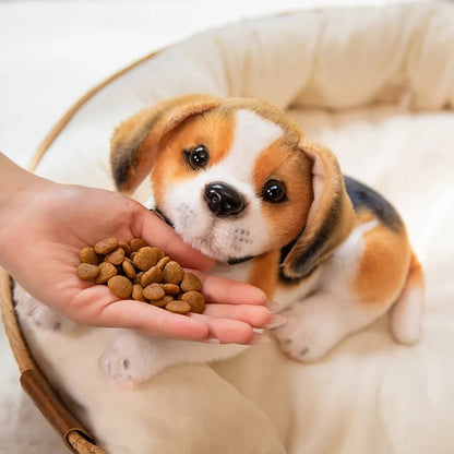 SPOTTAIL – Realistischer Dalmatiner-Plüschhund mit PP-Baumwollfüllung für Kinder & Heimdekoration