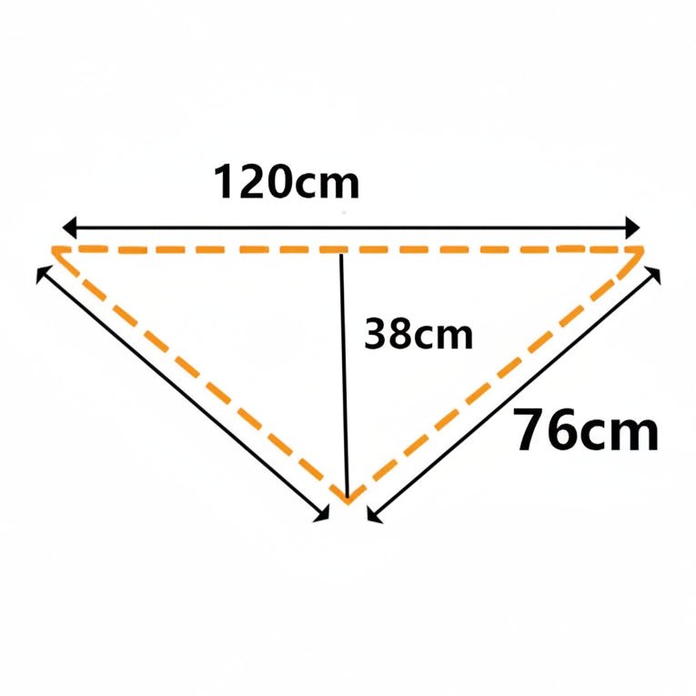 TRIANGLEA – Sciarpa di lana triangolare elegante e versatile