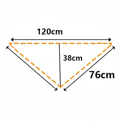TRIANGLEA – Sciarpa di lana triangolare elegante e versatile