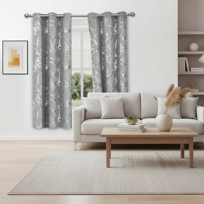 NORDALIS - Eleganti tende oscuranti con motivo moderno a marmo e onde per ambienti domestici