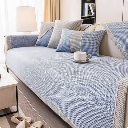 WEFTERRA Sofa Throw for Textured Comfort and Stylish Everyday Furniture Care