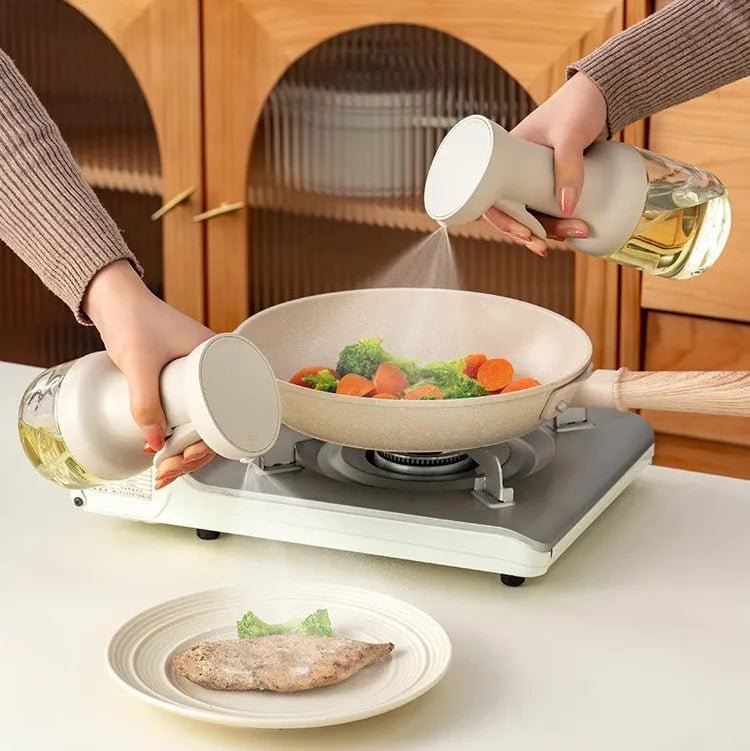 SPRAYCHEF – Spruzzatore per olio da cucina con funzione antigoccia e sistema a pressione