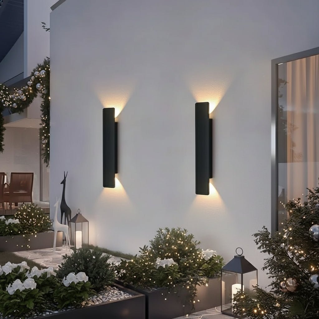 OUTGLOW – Wasserdichte LED-Aluminium-Wandleuchte für Innen & Außen