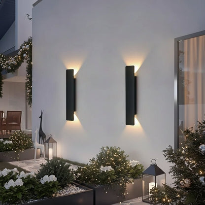 OUTGLOW – Wasserdichte LED-Aluminium-Wandleuchte für Innen & Außen