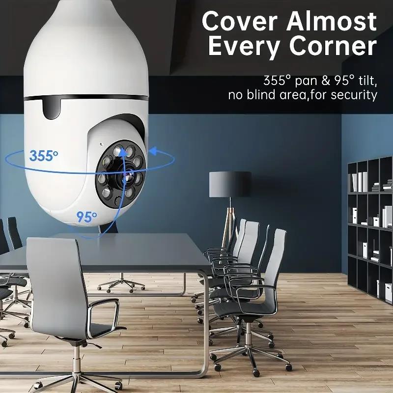 SafeView 360 – Intelligente Sicherheitskamera mit 360° Überwachung & Nachtsicht
