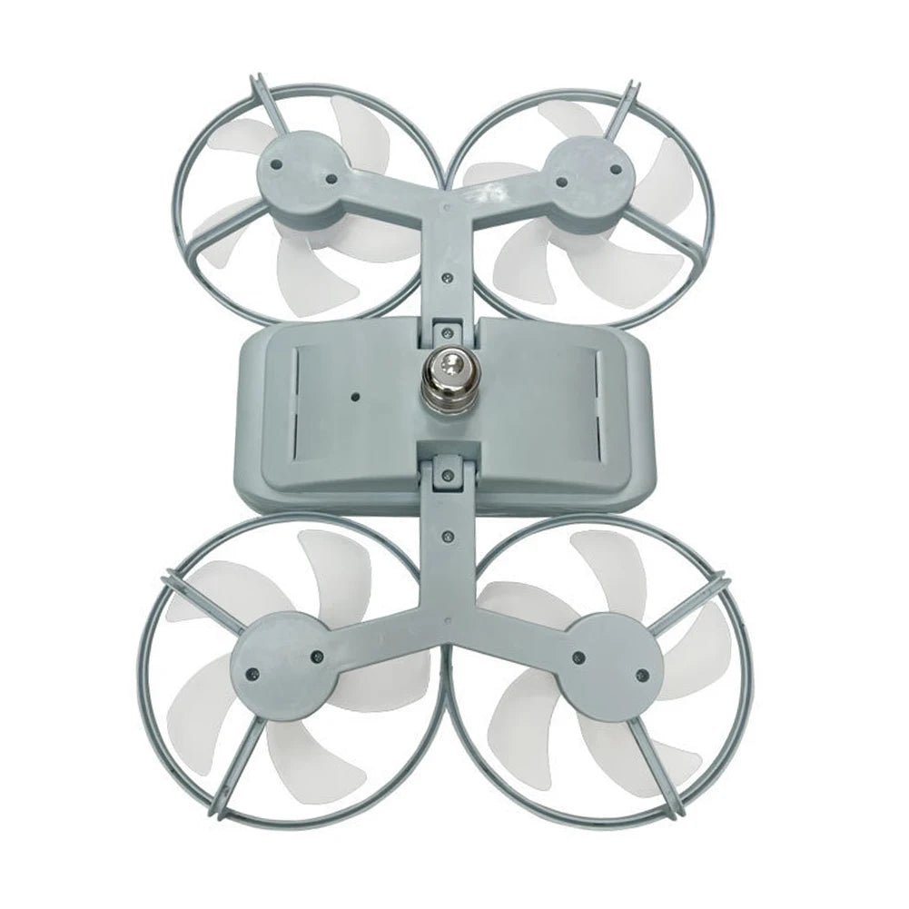 SKYBREEZE – Ventilatore da soffitto con luce 2-in-1 pieghevole e silenzioso