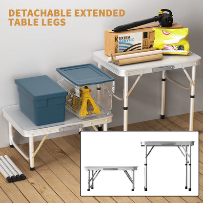 CampMaster Folding Camping Table - Portable Picnic & Outdoor Table