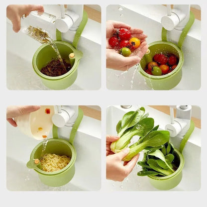 DRAINBASK – Hangende spoelbakfiltermand met afneembare bodem