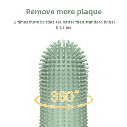 DENTEEZ – 360° Finger Toothbrush for Dogs & Cats