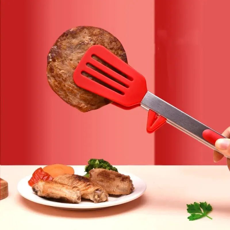 SILICLIP – Silikon BBQ Zange mit Anti-Verbrennungsgriff