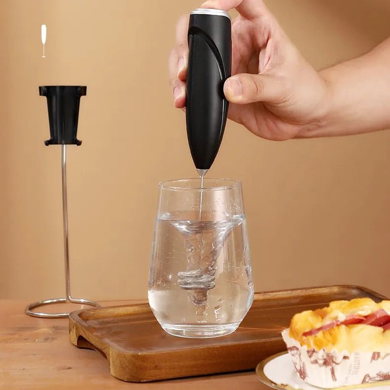 CreamCraft – Montalatte elettrico e frusta per uova per caffè e cucina
