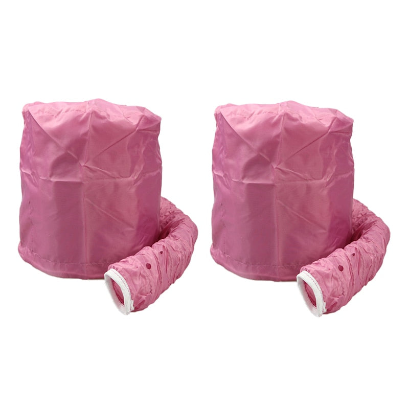 QuickDry - Set von 2 Haartrockner Kappen für Schnelles Trocknen & Schonende Pflege-4