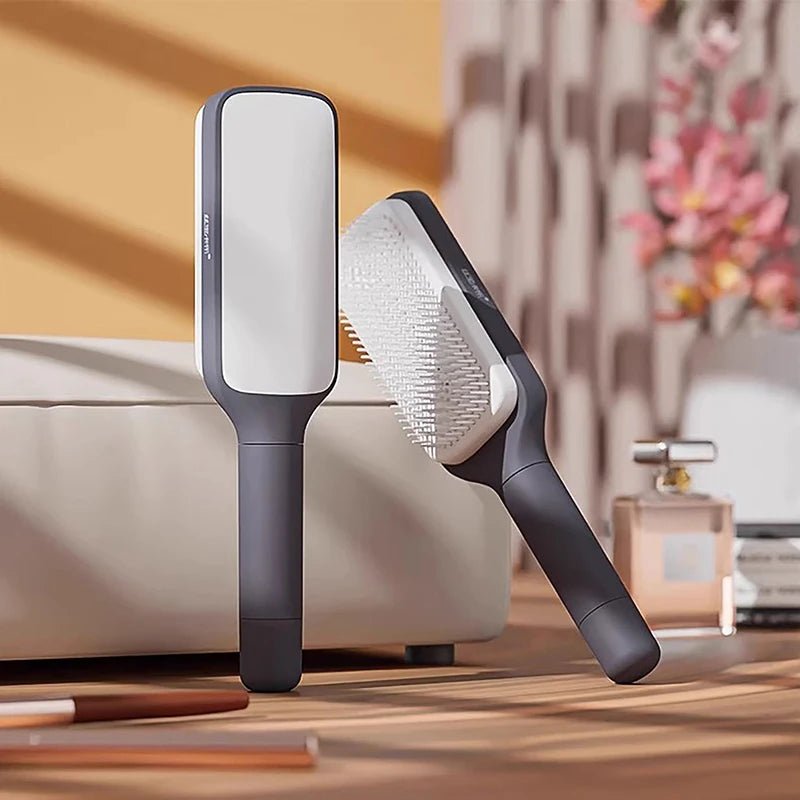 TANGLEFREE – Self-Cleaning Detangling Brush with Air Cushion & Massage