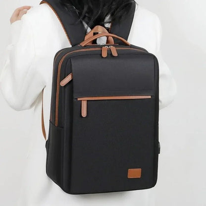 NOVA BACKPACK - Travel backpack with laptop compartment and USB port for everyday & business trips