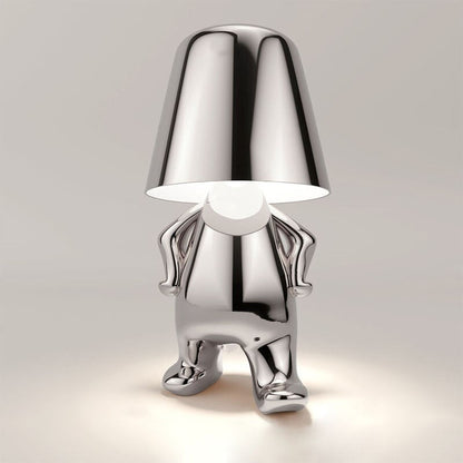 Variant image for Tischlampe Weiß Größe M Metall Acryl Dimmbar LED-4