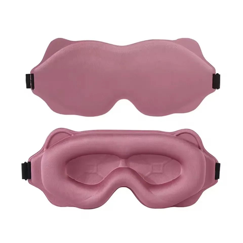 DREAMSHADE – 6D Light-Blocking Memory Foam Sleep Mask for Deep Sleep