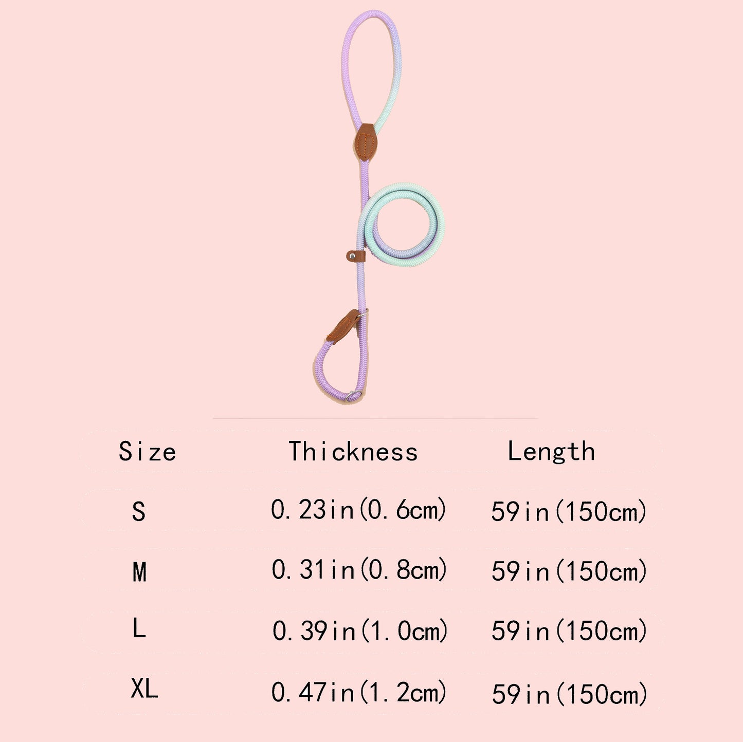COLORLEASH – Guinzaglio colorato per passeggiate eleganti