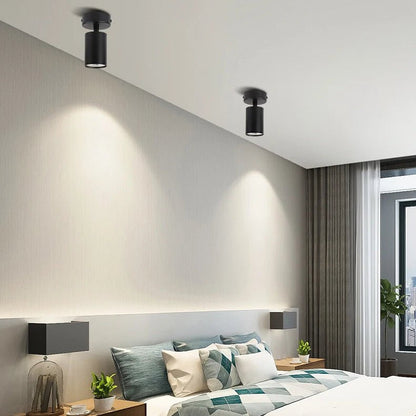 LumiBeam – LED spotlight for living spaces with adjustable light angle