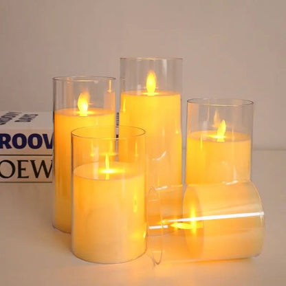 LUMICANDLE – Bougie LED rechargeable pour éclairage d'ambiance