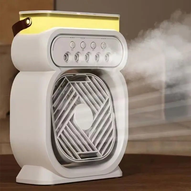 COOLFLEX – Ventilatore a sospensione pratico con luce per viaggiare
