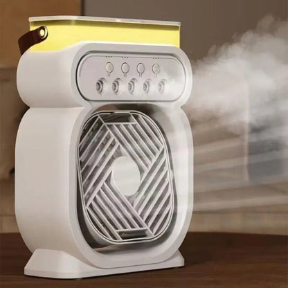 COOLFLEX – Ventilatore a sospensione pratico con luce per viaggiare