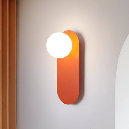 FERAVIBE – Lámpara de pared de hierro colorida nórdica