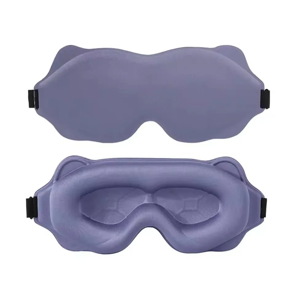 DREAMSHADE – 6D Light-Blocking Memory Foam Sleep Mask for Deep Sleep