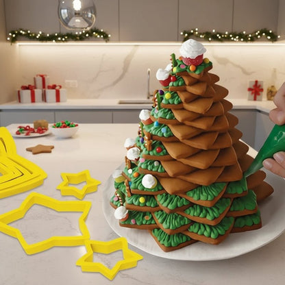 DOUGHBELL – 6-teiliges Weihnachts-Ausstechformen-Set für Kekse & Gebäck