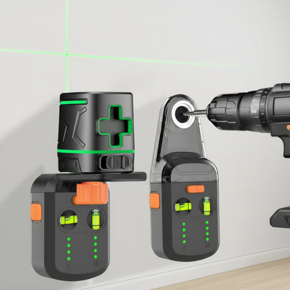 QUICKFIX – Cattura polvere elettrico con livella laser e supporto per trapano