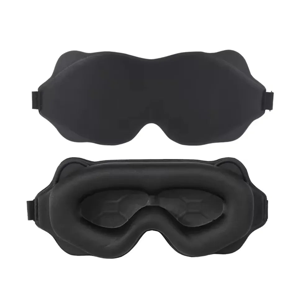 DREAMSHADE – 6D Light-Blocking Memory Foam Sleep Mask for Deep Sleep