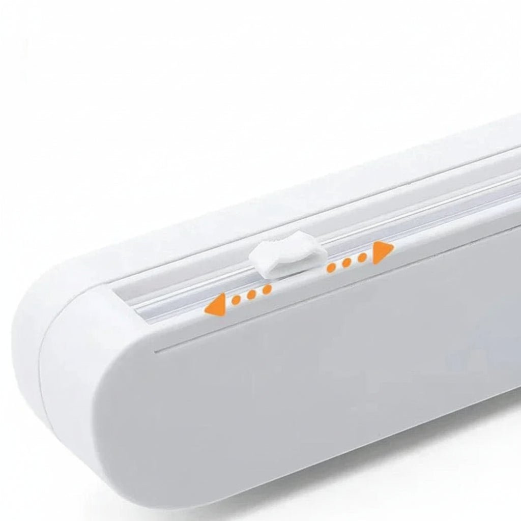 WRAPFLOW – Reusable Film Dispenser with Integrated Cutting System