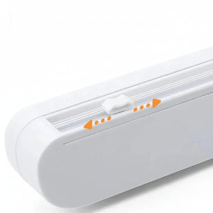 WRAPFLOW – Reusable Film Dispenser with Integrated Cutting System