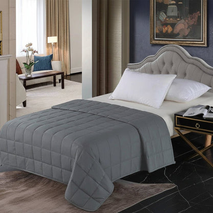 CalmiBlanket – Hochwertige Baumwoll Gewichtsdecke für besseren Schlaf